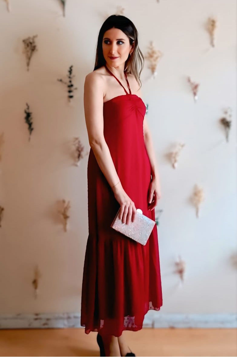 VESTIDO HERA ROJO