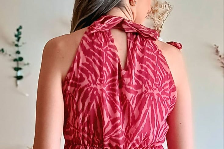 VESTIDO LIVIA MAGENTA