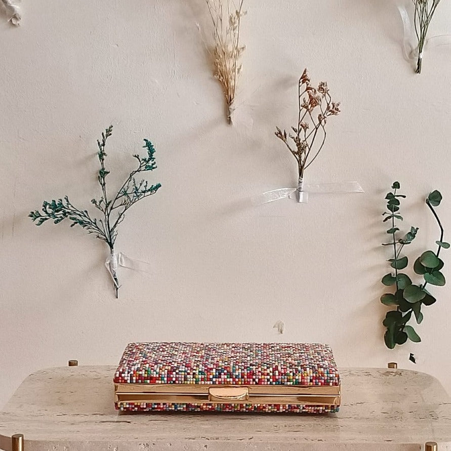 CLUTCH MOSAICO MULTICOLOR