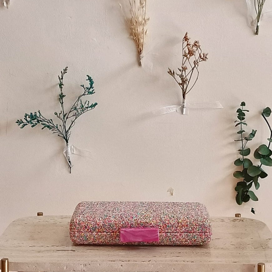 CLUTCH DESTELLOS MULTICOLOR