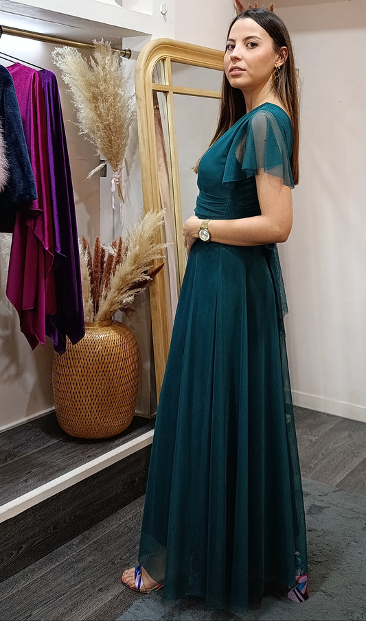 VESTIDO SALLY MANGA
