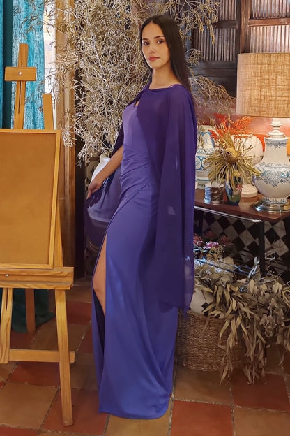 VESTIDO ELBA MORADO - HAY TORMENTA