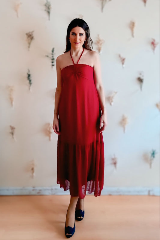 VESTIDO HERA ROJO