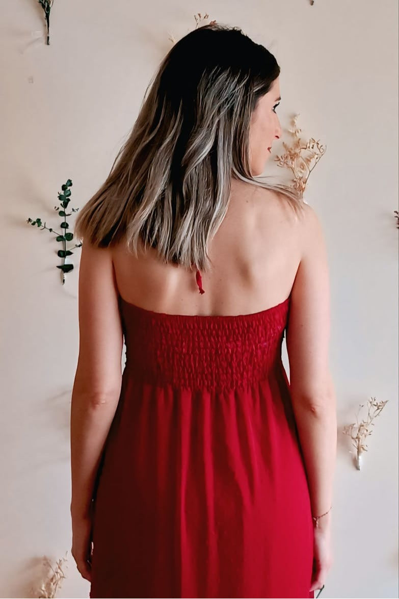 VESTIDO HERA ROJO