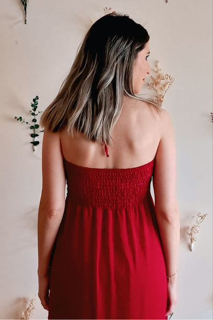 VESTIDO HERA ROJO
