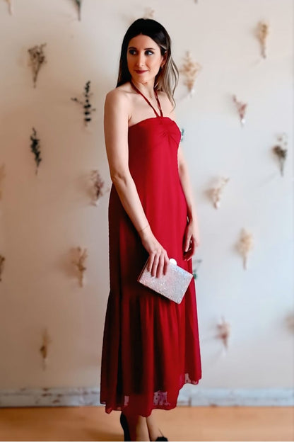VESTIDO HERA ROJO