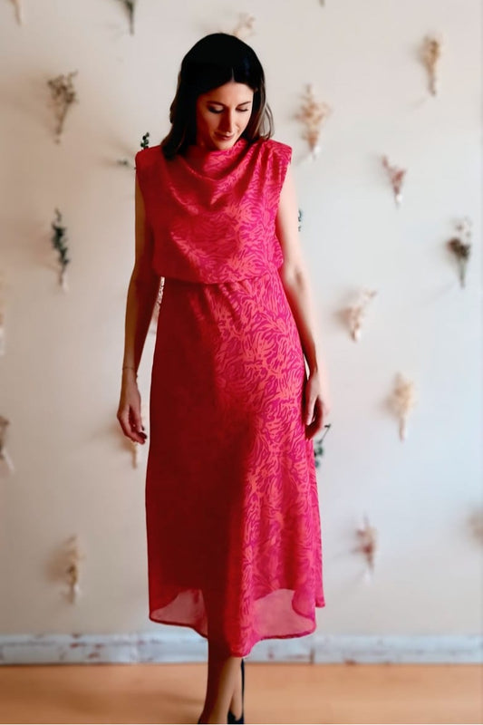 VESTIDO VESTA FUCSIA