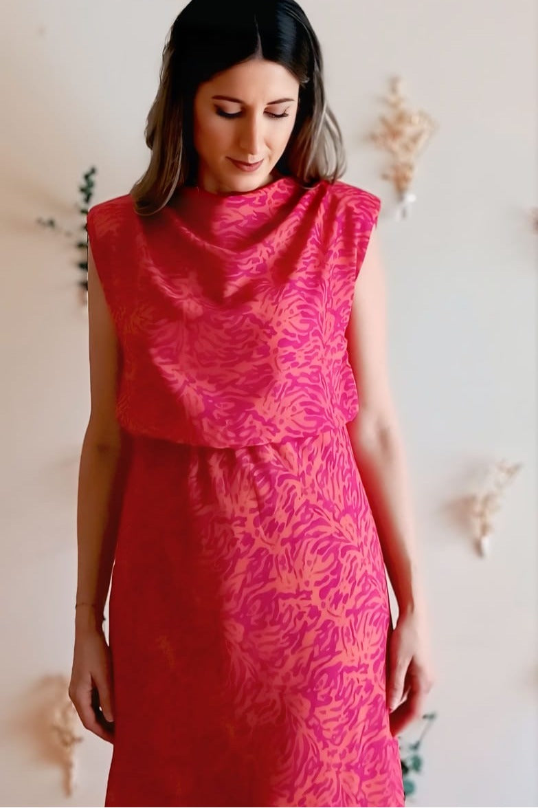 VESTIDO VESTA FUCSIA