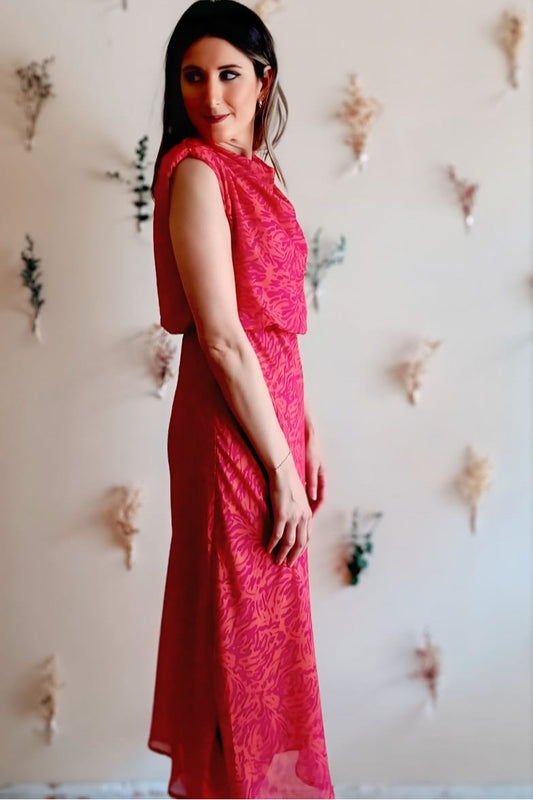 VESTIDO VESTA FUCSIA