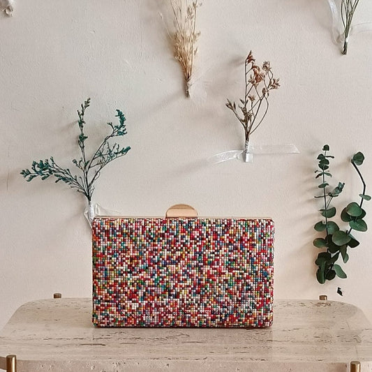 CLUTCH MOSAICO MULTICOLOR