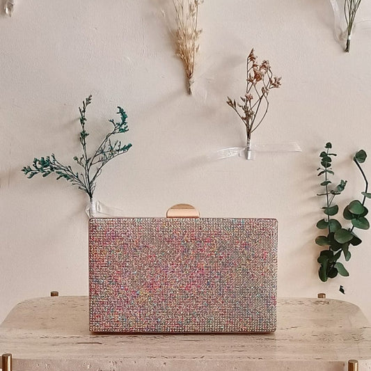 CLUTCH MINI PIEDRAS PASTELES